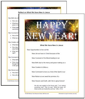 New Year Holiday Reflections