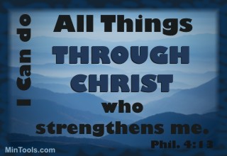 Verse from the Book of Philippians